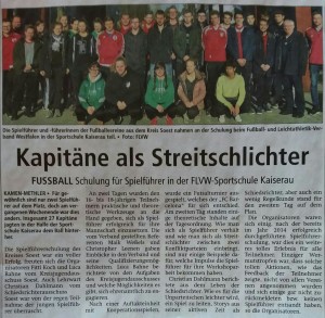 kapitäne als Streitschlichter