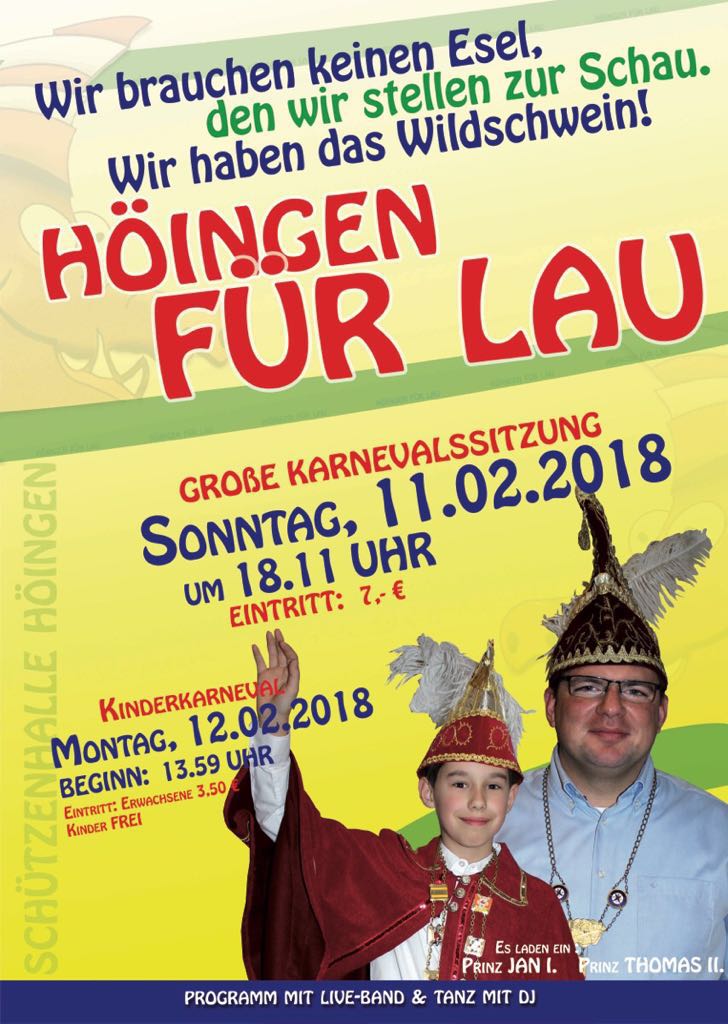 Höinger Karneval 2018