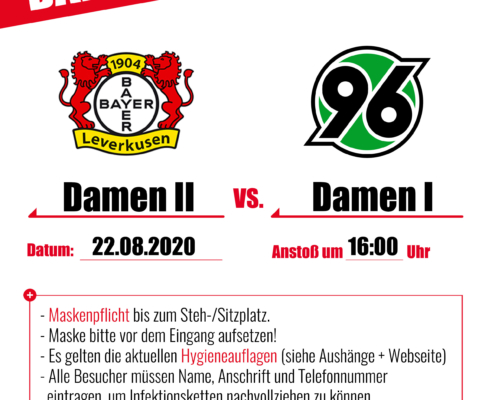 Bayer Leverkusen - Hannover 96 Damen Testspiel