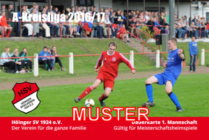 Dauerkarte Höinger SV A-Kreisliga Soest