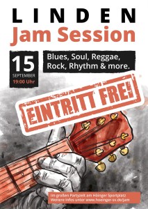 Jam Session 2017 - Eintritt kostenlos