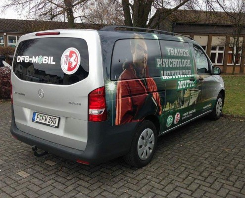 DFB-Mobil beim Höinger SV